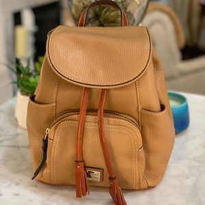 DOONEY & BOURKE PEBBLED LEATHER MURPHY BACKPACK